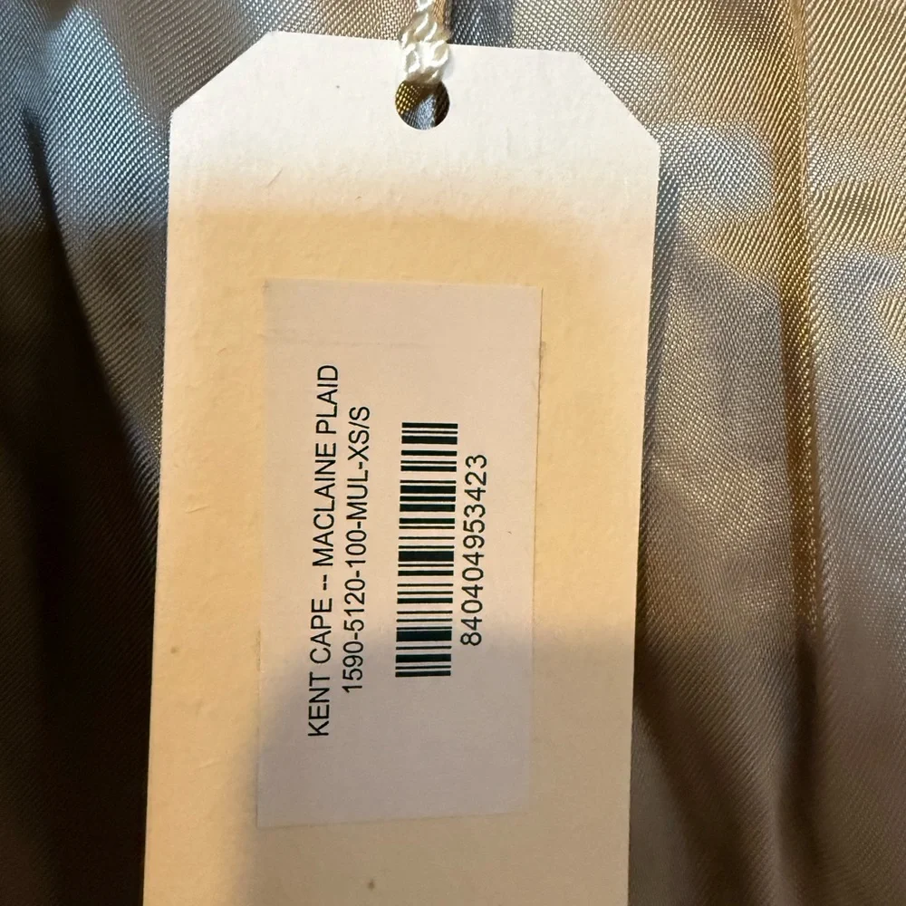 Doen Kent Cape - Maclaine Plaid - Picture 3 of 6